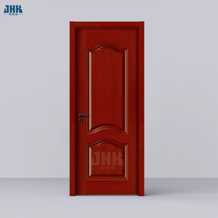 4 Panel MDF Skin Moulded Doors PVC Laminated Melamine Panel Wooden Doors