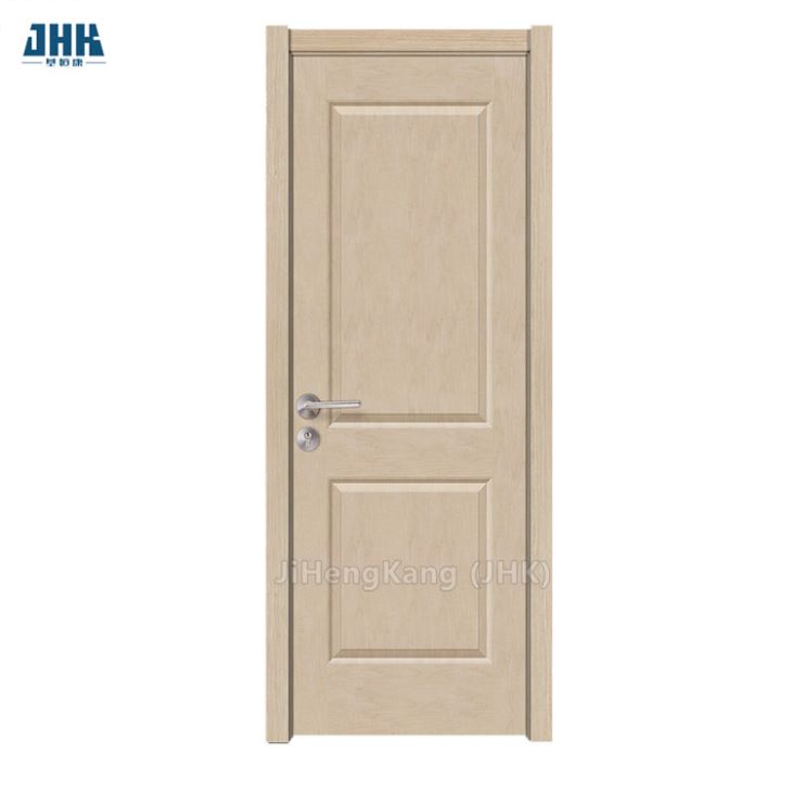 Customized Non Formaldehyde Wood Door with White Veneer