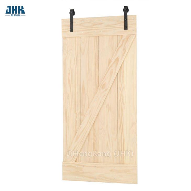 American Design Solid Wood Doors for Hotel Interior Sliding Barn Door