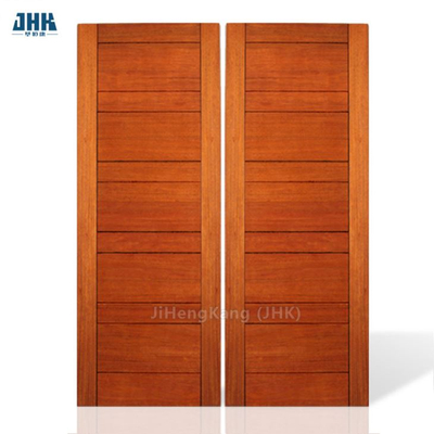 Cheap Price Top Rated Timber Interior MDF Wooden Residential Wood Door with Door Lock