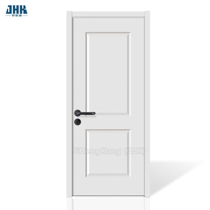 Laminated Modern Wood Design Molded Melamine Wooden Door (JHK-MD26)