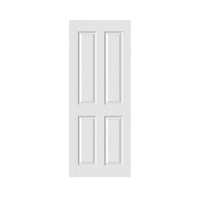 4 Panel Plastic Interior UPVC Door