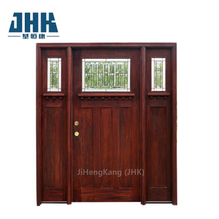 Entry Mahogany Solid Wood Door