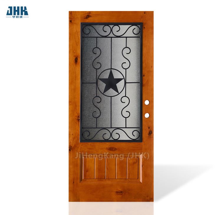 Simple Design Solid Wood Door for Rooms (SC-W136)