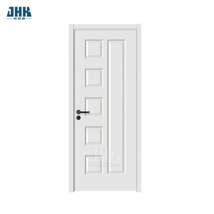 Direct Selling of Wood Door with White Primer Density Board / White Paint Molding Process