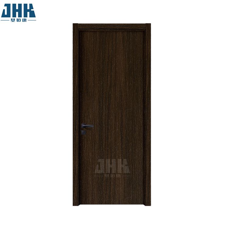 Dark Brown Flush Melamine Door