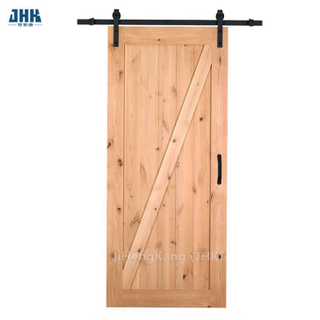 Hardware Used for Ash Wood Ceiling Sliding Barn Door