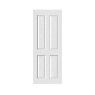 Wood Panel Door Design Fiber Plastic UPVC Door