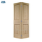 Folding Natural Bathroom Plywood Wood Sliding Veneer Door